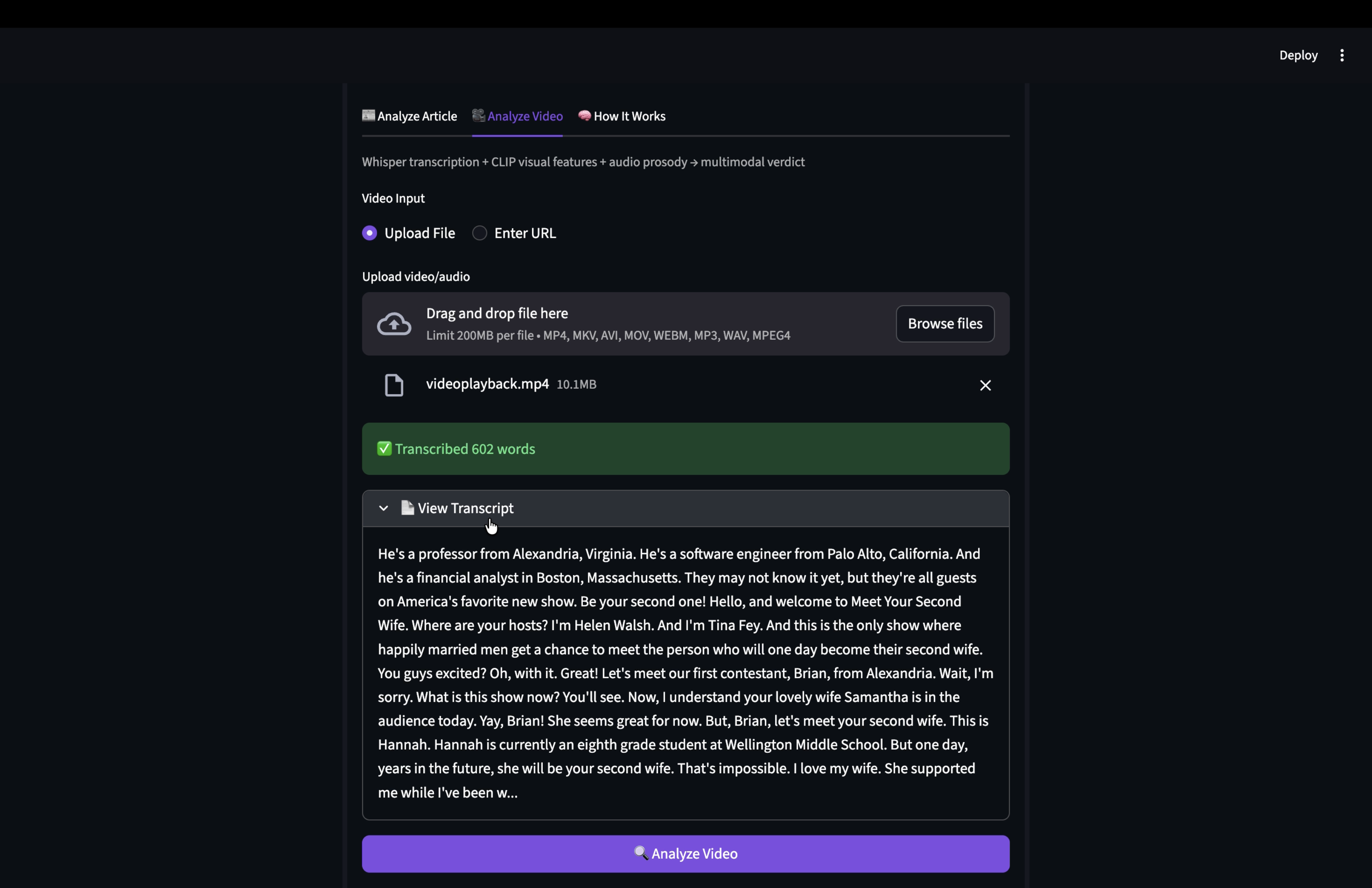 Fake News Detector screenshot 3