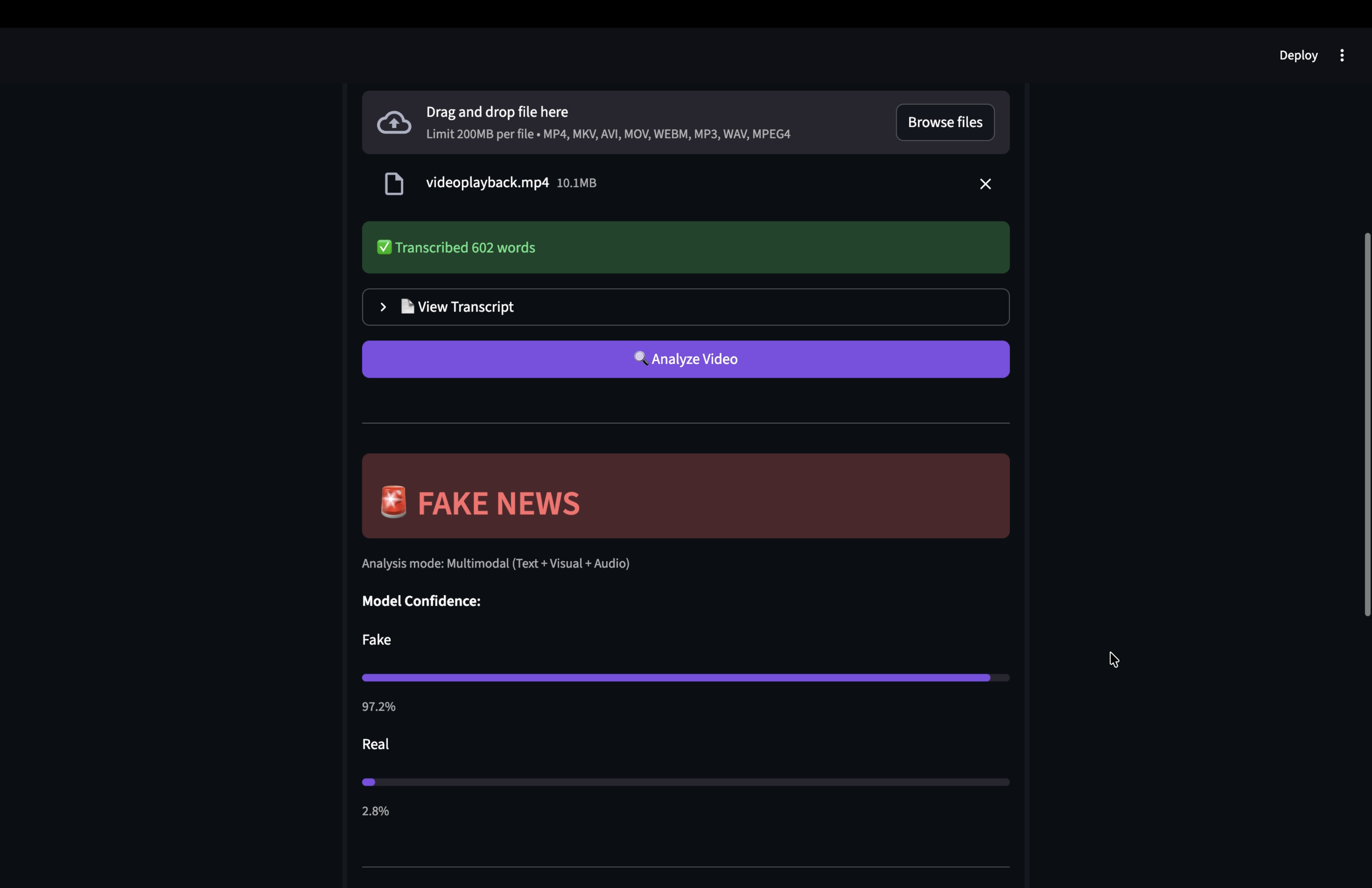 Fake News Detector screenshot 4