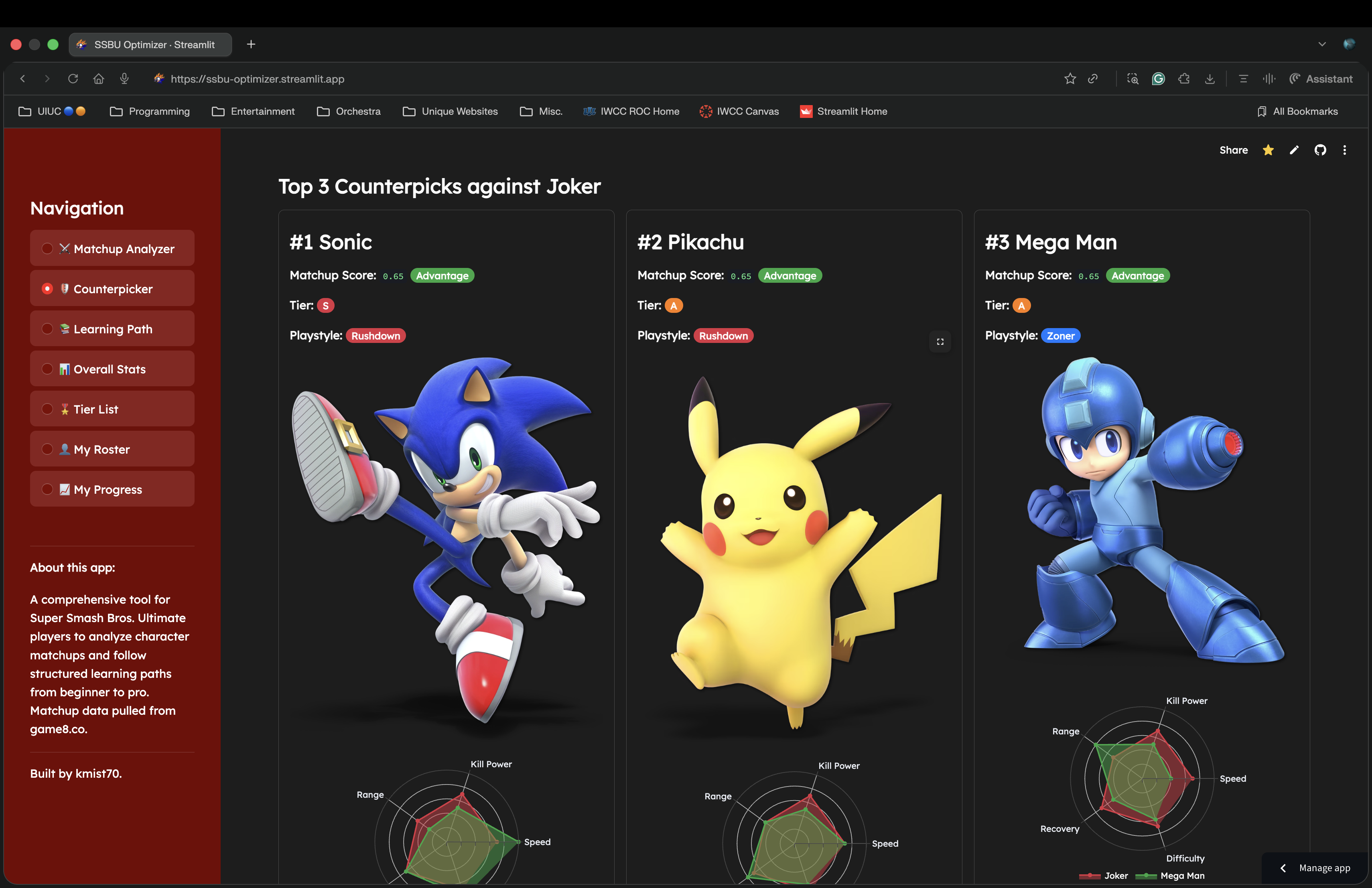 SSBU Optimizer screenshot 3